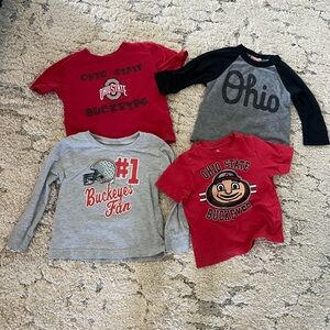 Ohio State Buckeyes Toddler 3T shirts.